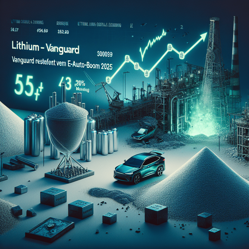 Lithium-Anstieg: Vanguard & Co. profitieren vom E-Auto-Boom 2025